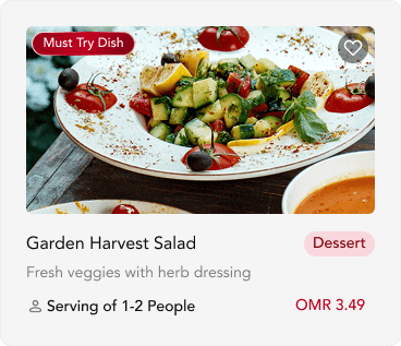 Featured menu dish 1