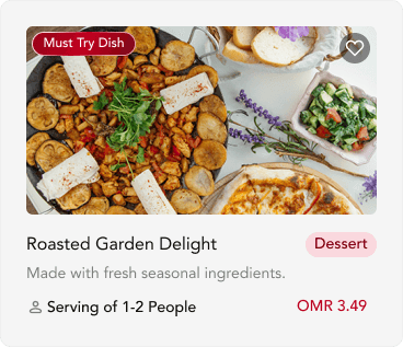 Featured menu dish 2